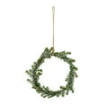 thumbnail image 2 of Melrose International Winter Mini Pine Wreath with Jute Hanger (Set of 6), 2 of 3
