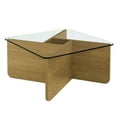 thumbnail image 4 of Coffee Table with MDF and Glass | Easy to Maintain, Suitable for Entertaining at Home, 4 of 6
