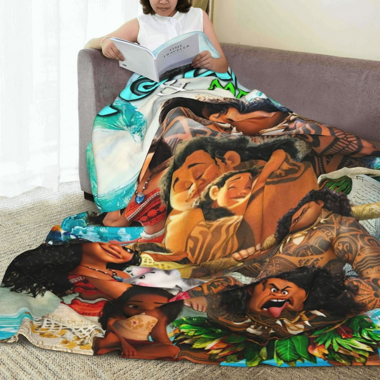 Moana throw blanket hotsell