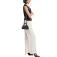thumbnail image 4 of Valentino VLogo Signature Mini Leather Shoulder Bag, Black, 4 of 5