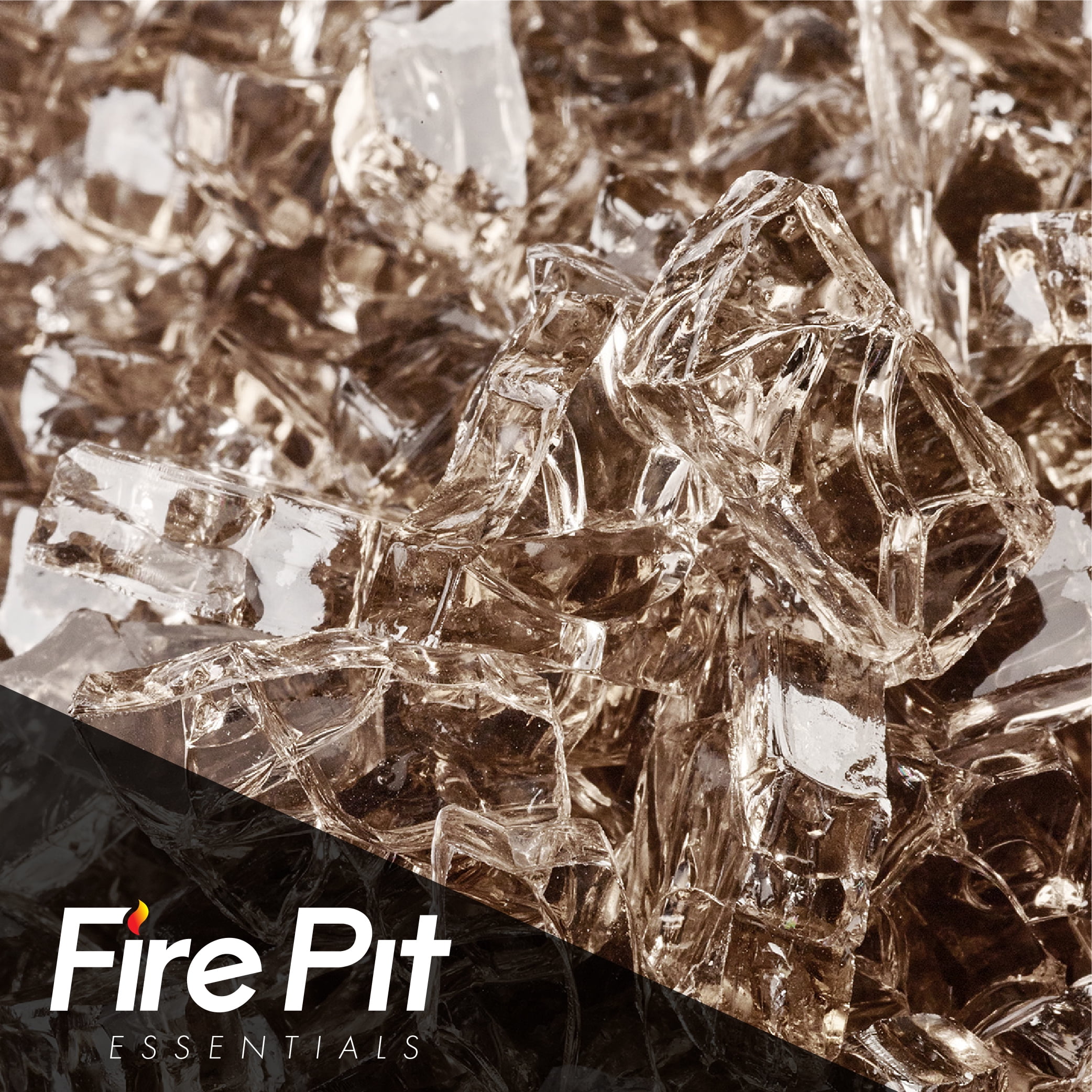 Fire Pit Essentials Glass 1 4 Bronze 10 Pounds Com