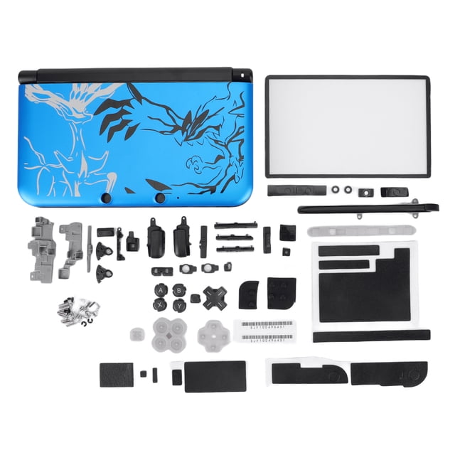 Para 3DS XL carcasa frontal y trasera cubierta de placa frontal pieza de reparación cubierta trasera superior