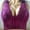 Purple, variant on Sports Bras for Women Plus Size Women's Underwear Women's Thin Large Size No Sponge No Steel Ring Sexy Breathable Anti-sagging Bunny Cup Bra Black Sports Bra High Impact Sports Bra