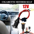 thumbnail image 2 of SharkTRUE Waterproof 12V Cigarette Lighter Socket Plug With Cover For Universal Vehicles, 2 of 8