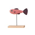 thumbnail image 1 of Peces De Madera, Decoración De Soporte, Estatua De Pescado, Decoración De Escritorio Para Bar De Oficina En Casa seitruly HA040697-01, 1 of 6