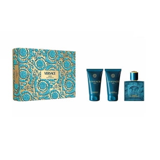 Versace Dylan Blue Pour Homme Cologne GIft Set for Men, 3 Pieces