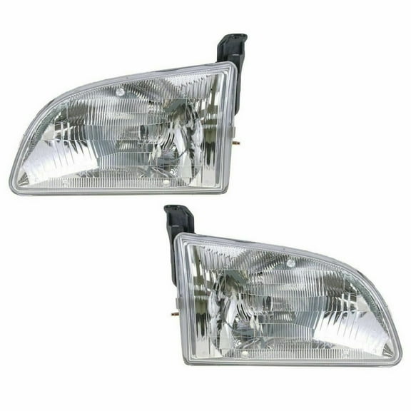 For 1998-2000 Toyota Sienna Pair Head Lights Driver and Passenger Side TO2502123 TO2503123 | 81150-08010 81110-08010