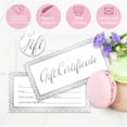 thumbnail image 3 of Paper Gift Card Invitation Cards for Birthday Wedding Party Rectangle Word 170x85mm 40pcs/set, 3 of 7