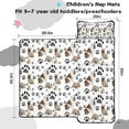 thumbnail image 5 of Bulldog Dog and Footprints Toddler Nap Mats for Kids Preschool,Sleeping Mat Bag or Kids,Toddler Sleeping Bag,Toddler Nap Mat or Daycare, 5 of 6