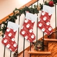 thumbnail image 3 of Ryvnso Christmas Stockings Santa Claus Gifts 17.7" Large Stocking Decoration 1 Pack, 3 of 7
