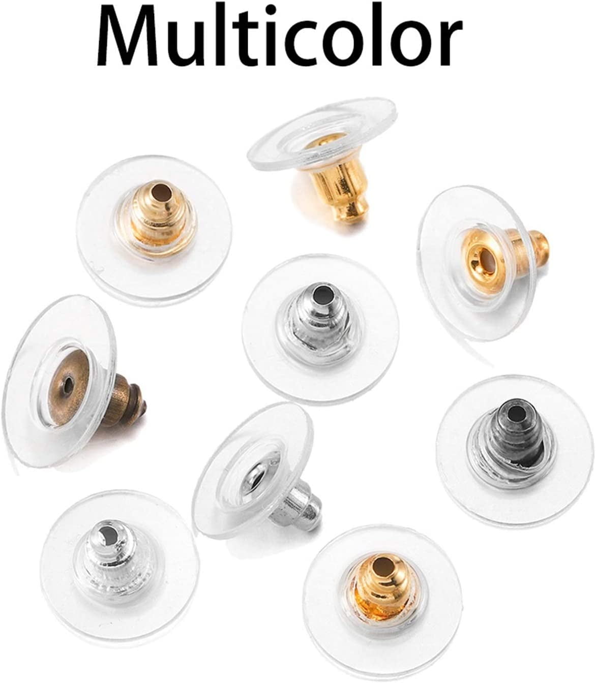 Maxbell 500 Pcs Rubber Back Earring Stoppers 4x4mm at Rs 472.00, Rubber  Stoppers