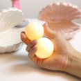 thumbnail image 3 of UDIYO Ceramic Shell Pearl Lamp Bedroom Decoration Home Bedside Night Light Girl Gift, 3 of 9