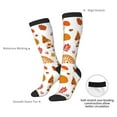 thumbnail image 6 of Salouo Fall Gnomes Harvest Print Women's Men's Ankle Socks 1-pack Casual Athletic Socks for Unisex Adult Moisture-Wicking Socks for Daily Wear/Running/Sport, 6 of 8