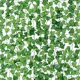 thumbnail image 1 of Guirnalda de hiedra falsa de seda 12 piezas XianweiShao verde artificial, 1 of 1
