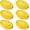 2.95" x 5.12"-6pcs, variant on OROOTL Rope Floats Marine Buoy Floats,4pcs Crab Trap Floats Buoy Fishing Marker Buoys Oval Water Floats Ski Rope Floats for Boats Pool Kayak Crabbing Trail Dock,Yellow