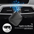 thumbnail image 2 of Air Freshener Portable Neck Hanging Ionizer Travel Negative Ion Dust Remover Air Filter Device, Black, 2 of 8