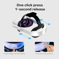 thumbnail image 2 of Correa para la Cabeza WOUNMTT Ajustable con Cojín de PU para Oculus Meta Quest 2, 2 of 7