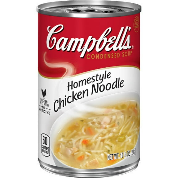 Campbell’s Condensed Homestyle Chicken Noodle Soup  10.5 Ounce Can (Pack of 14)