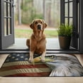thumbnail image 3 of ONETECH American Flag Bald Eagle Door Mat Floor Mat Rug Indoor/Outdoor/Front Door/Bathroom Mats for Home Entrance Outside Entry 19.68*39.37 in, 3 of 6