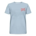 thumbnail image 3 of Dagegui Summer T Shirt for Men Letter Graphic Short Sleeve Tops Casual Crewneck Pullover Tee Big & Tall Basic T-Shirts Light Blue S, 3 of 3