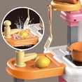 thumbnail image 3 of Vecukty 49Pcs Pretend Play Kitchen Set for Kids, Toy Cooking Set with Kitchen Accessories, Gift for Toddlers Girls Boys, 3 of 9