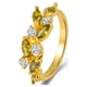 thumbnail image 1 of Minnieouse Anillo de cristal para mujer, nudillo estético, aniversario, compromiso, joyería de moda, fiesta, Club, novia, presente, tamaño 8 Tamaño 8 20piezas, 1 of 6