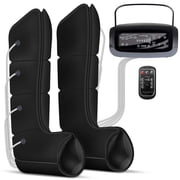Vive Leg Compression Recovery System – Air Massage Boots for Athletes, Circulation & Pain Relief – Sequential Compression Device (SCD) for Swelling, Cramps, Lymphedema & Relaxation