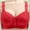Red, variant on ALLLIST Beige Women's Bras Embroidery Wireless Bralette Soft T Shirt Ladie Bras Size S-3XL
