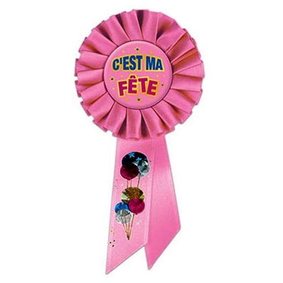 C'est Ma Fete (Birthday Girl) Rosette