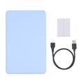 thumbnail image 2 of TFixol 2.5 inch Hard Disk Case USB3.0 External HDD/SSD Enclosure SATA Hard Drive Case Tool-free Design Easy Installation ABS Shell Blue, 2 of 8