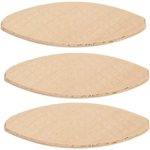 YISITIAN Wood Biscuits, 100pcs Wood Joining Biscuits Wood Board Docking Tool 0# 10# 20# More More (10#) CA919-3471