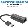 thumbnail image 4 of UniLink (TM) Adaptateur Réseau Ethernet Gigabit 10/100/1000 USB 3.0 vers RJ45, 4 of 5