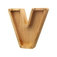 thumbnail image 2 of RuiJiao Wooden Piggy-Bank for Kids Boys Girls, English Alphabet Letter, Personalized Wooden,Transparent Money Saving Box DIY Creative Gift, 2 of 6