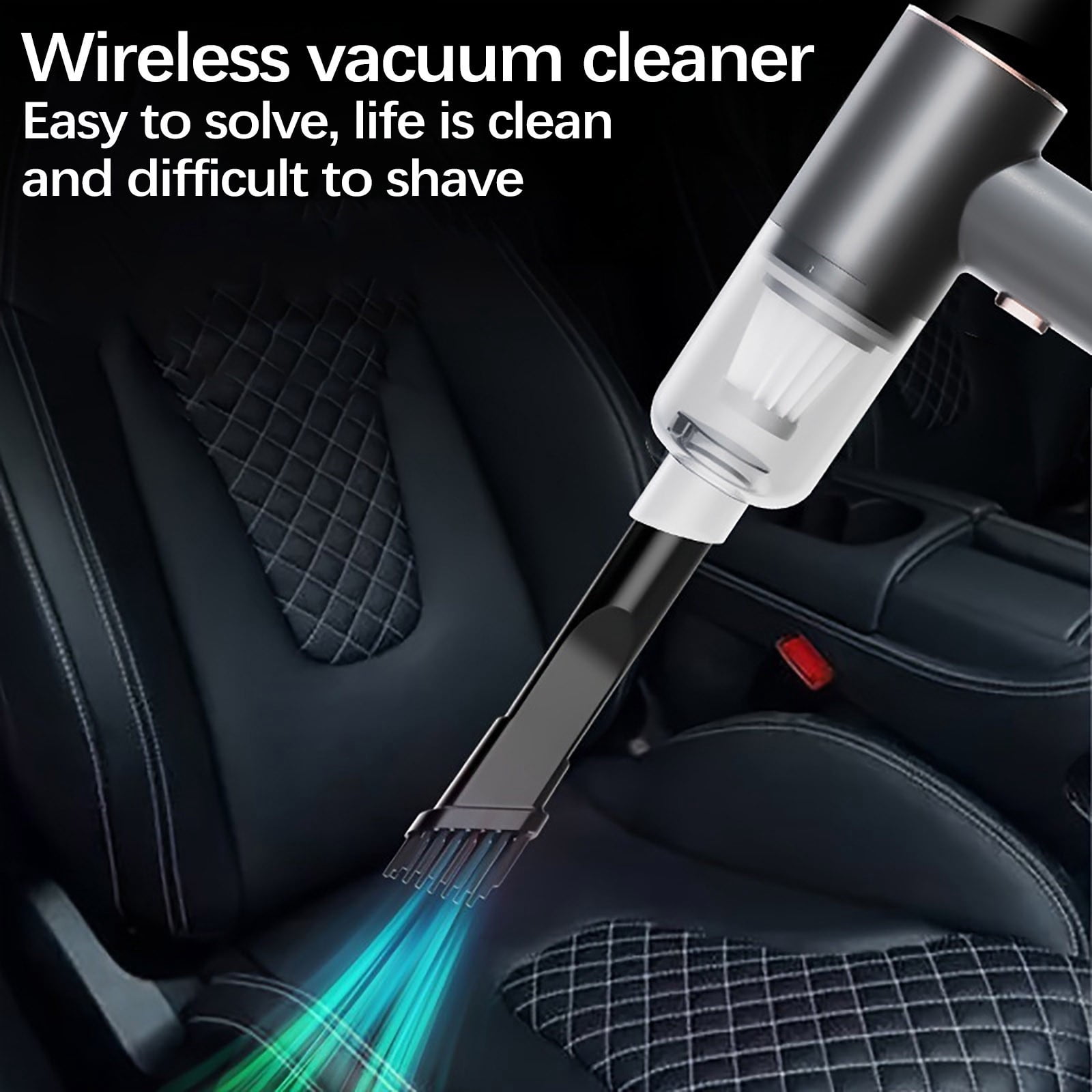 Cordless Handheld Car Vacuum Cleaner High Power Mini Portable Wet Dry with Strong Suction and Blower for Car Interior Detailing