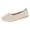Beige, variant on Women's Mesh Flats Shoes Fashion Spring And Summer Women Casual Shoes Solid Color Flat Bottom Round Toe Lightweight Flying Woven Mesh Breathable Simple Style Slip on Shoes Loafer