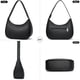 thumbnail image 4 of Bolsas de hombro BAIKELI mujer bolso de mano pequeño Negro, 4 of 5