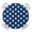 Blue, variant on Teal Coastal Round Tablecloth for 36-44 Inch Tables, Fitted Table Cover with Elastic Edge, Vintage Ocean Beach Shell Nautical Waterproof Outdoor Table Cloth Protector for Patio Garden Dinner Picnic