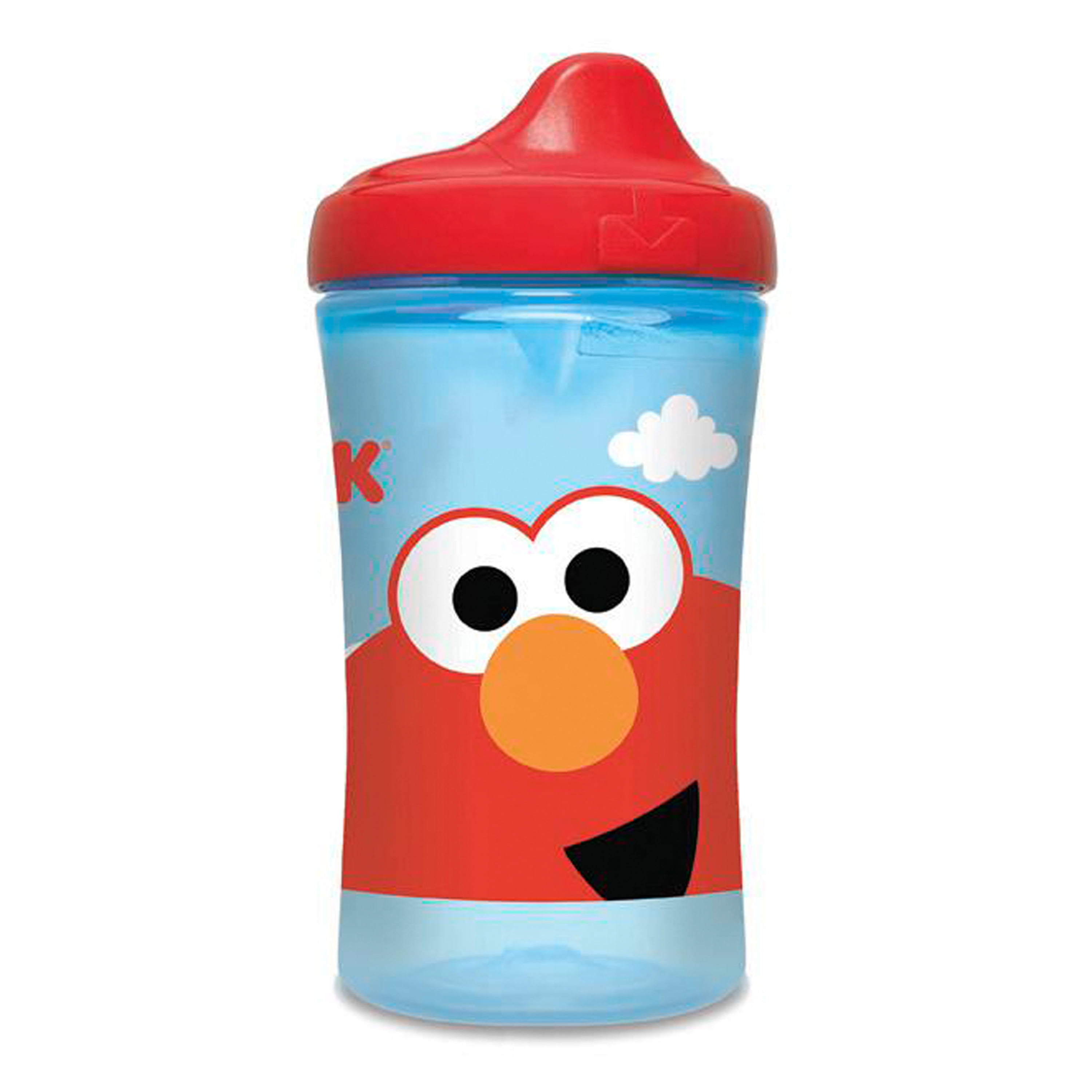 2 Pack BPA FREE 10oz NUK Sesame Street Hard Spout Cup 