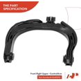 thumbnail image 4 of A-Premium 6Pcs Front Kit, Upper Control Arm Ball Joint Outer Tie Rod Ends, Compatible with Chevrolet Trailblazer, SSR, GMC Envoy, Buick Rainier, Saab 9-7x, Isuzu Ascender, Oldsmobile Bravada, 4 of 9