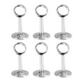 thumbnail image 1 of 6pcs Stainless Steel Wardrobe Rod Rail Closet Rod Support Shelf Pipe Bracket Holder for Home, 1 of 8