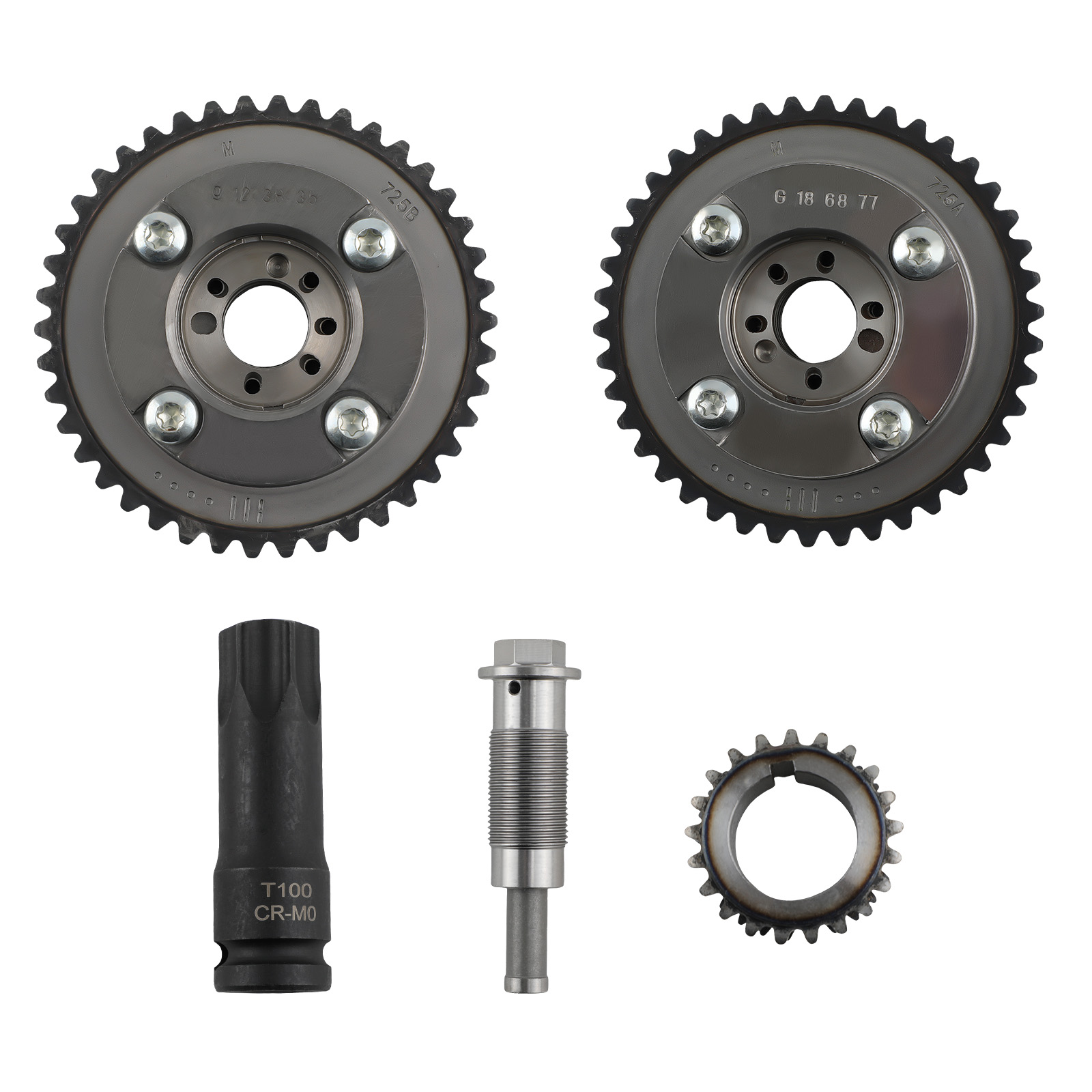maXpeedingrods Engine Timing Chain Kit Camshaft Locking Tool For Mercedes Benz M270 M274 M133 B200 B250 CLA E200 GLA GLC GLK SLK 1.6L 2.0L Replace A0009932178, A0009933978, A2700501100