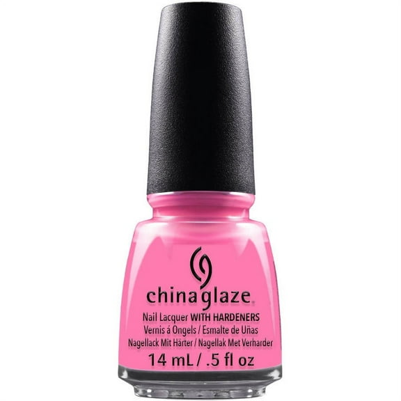 China Glaze Nail Lacquer Glow With The Flow, 0.5 fl oz