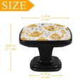 thumbnail image 4 of 4 Pcs Cabinet Handle Drawer Pulls Vintage Teapot Knobs with Screws Square Furniture Office Cabinet Knob Decoration, 4 of 7