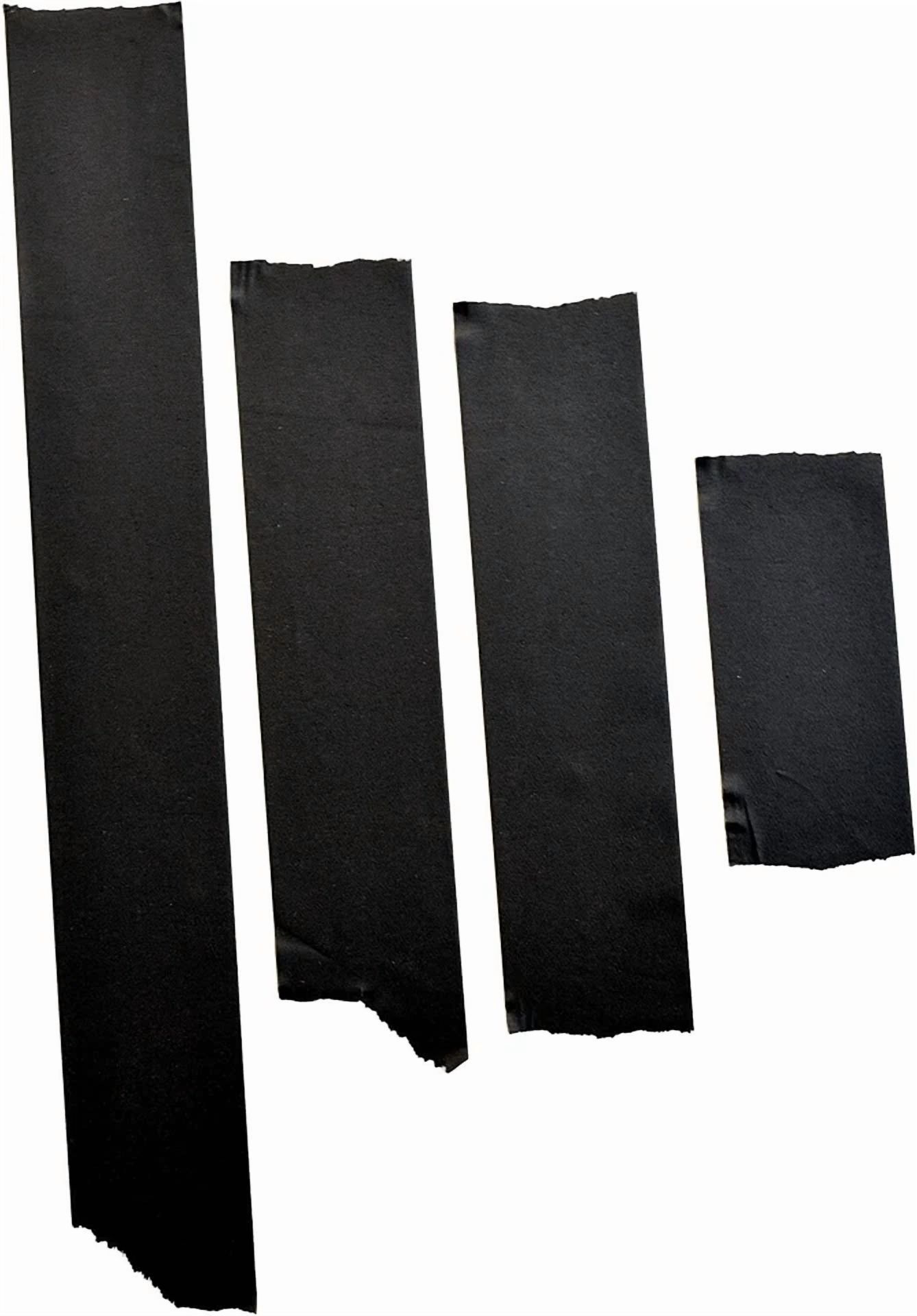 FLINT - 2 Pack Gaffers Tape - 2” W X 30 Yards Per Roll (180 Ft) - Cloth Matte Black