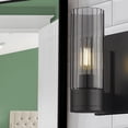 thumbnail image 2 of 429-1W-BK-G429-8SM Innovations Lighting Empire - 1 Light Wall Sconce In Modern Style-9.5 Inches Tall and 3.13 Inches Wide-Matte Black Finish-Light, 2 of 2
