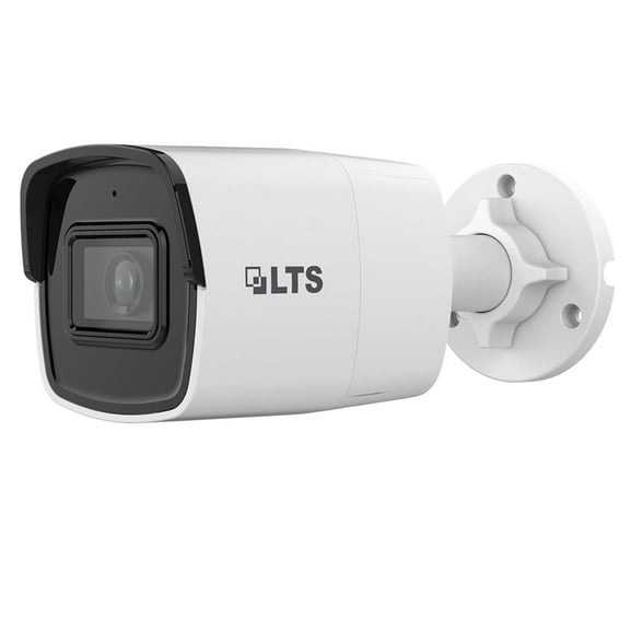 LTS CMIP8342W-28MDA HD IP 4MP 2.8mm 131ft IR Smart Ai Built-in Mic WDR Bullet Camera LTCMIP8342W-28MDA