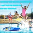 thumbnail image 4 of Inflatable Body Board for Beach Surfing Water Slip Slide Boogie Boards Sled Rider Swimming Pool Floating Summer Water Fun Toy for Both Kids and Adult, 4 of 5