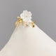 thumbnail image 2 of Qarigey Anillo abierto para mujer, flor, cristal, fiesta, trabajo, escuela, fecha, viaje, vacaciones, joyería personalizada sencilla para mujer Ropa, zapatos y accesorios Miscelánea Qarigey AP014795-00, 2 of 6