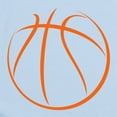 thumbnail image 2 of CafePress - Basketball Infant Bodysuit - Baby Light Bodysuit, Size Newborn - 24 Months, 2 of 4