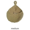 thumbnail image 2 of xinxixnxx 2Pcs Storage Basket Hanging Vegetable Case Unique Design Weaving Style Woven Box Convenient to Carry Suitable  for Home Kitchen  M, 2 of 9